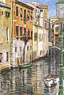 Venetian Paintings - Venetian Daydream by Michael Longo